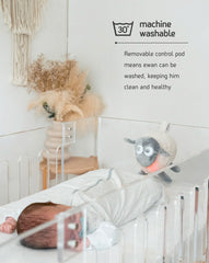 Ewan Deluxe Baby Shushing Sleep Sheep GREY